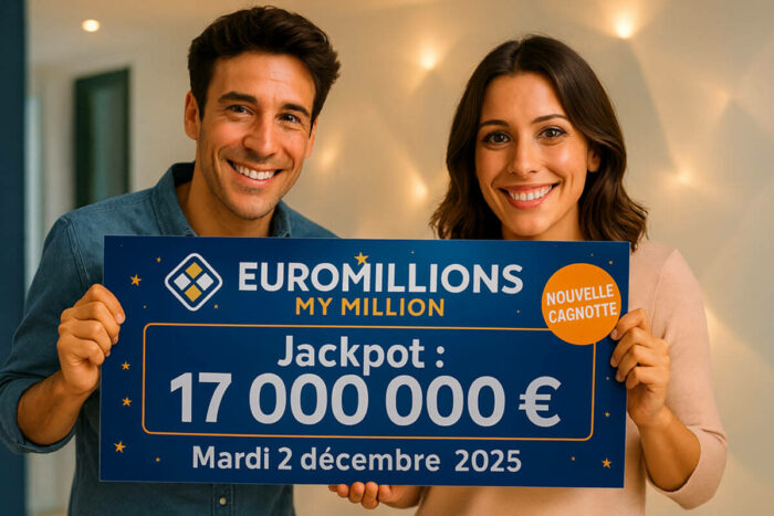 Résultat EuroMillions My Million du mardi 2 décembre 2025 : découvrez les numéros gagnants du tirage