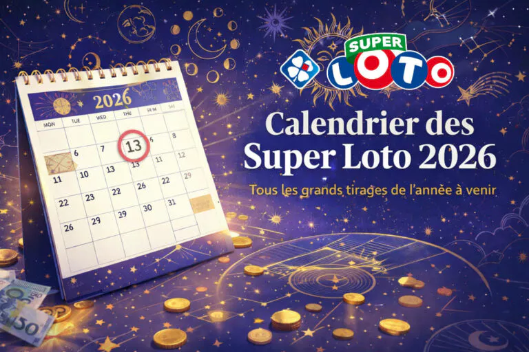 Super Loto FDJ : le calendrier complet de 2026 (Vendredi 13, 50 ans, Grand Loto été et Noël)