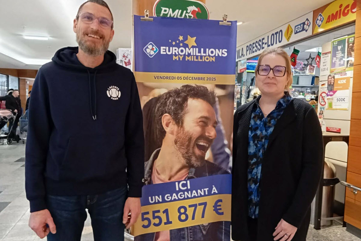 EuroMillions : à une étoile du jackpot, un joueur remporte plus de 550 000€ à Sarrebourg