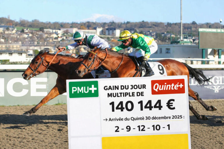 PMU : 140 144 € gagnés à Narbonne, un record remporté lors d&rsquo;une course Quinté+ de Deauville