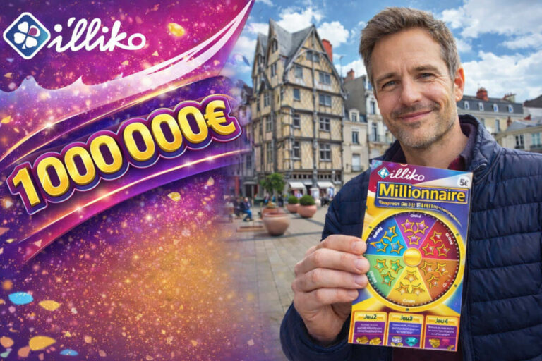 FDJ : « un fort moment d’émotion » juste avant Noël, 1 million d&rsquo;euros remporté au ticket Millionnaire près d&rsquo;Angers