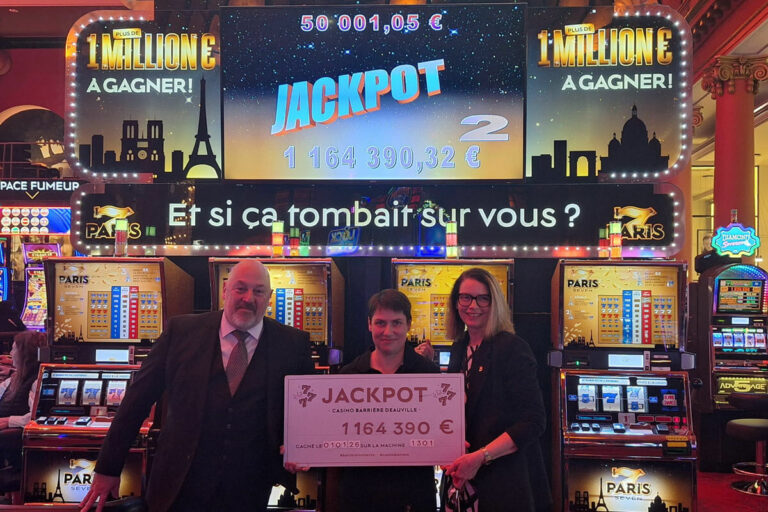 Casino de Deauville : 3 €, trois rouleaux et 1,1 million d&rsquo;euros, le jackpot fou attendu depuis 10 ans