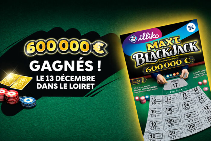 FDJ : « Mon cœur s’est mis à battre très fort », un joueur du Loiret empoche 600 000 € au jeu Maxi Black Jack