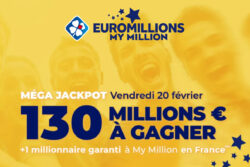EuroMillions FDJ : premier méga jackpot ce vendredi 20 février, jouer pour 130 millions d’euros
