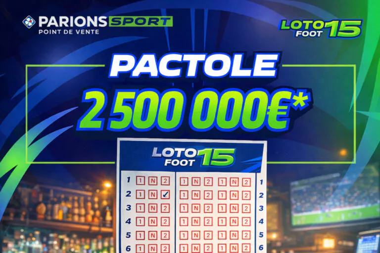 Super Pactole Loto Foot 15 : 2,5 millions d&rsquo;euros ce samedi, pronostics des matchs et comment jouer