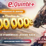 PMU : une cagnotte e.Quinté+ à 300 000€ pour le Prix d&rsquo;Amérique 2026 aujourd&rsquo;hui