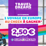 FDJ : EuroDreams offre un voyage de 15 000 € en plus du super jackpot avec Travel Dreams