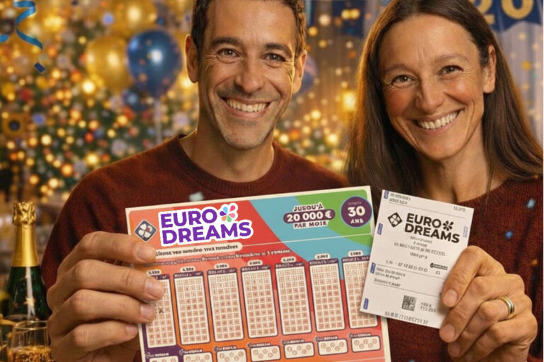Résultat EuroDreams du jeudi 1er janvier 2026 : découvrez les numéros gagnants du tirage ici