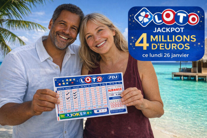 Résultat Loto FDJ du lundi 26 janvier 2026 : les numéros gagnants et le rapport de gains complet
