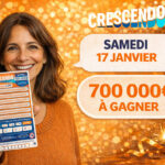 Résultats Crescendo FDJ du samedi 17 janvier 2026 : 2 joueurs remportent 300 000€ aujourd&rsquo;hui aux tirages