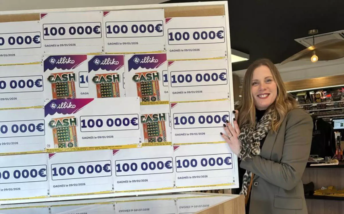 Mathilde Legrand, la gérante du tabac qui a vendu le ticket gagnant CASH à Dormans dans la Marne