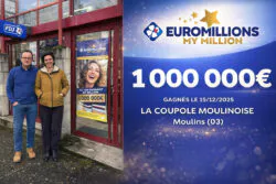 EuroMillions : jackpot envolé, mais un million remporté à Moulins grâce au tirage My Million