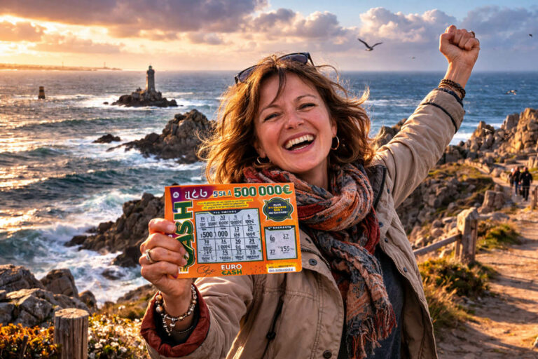 FDJ : elle récupère 7 € de gain et rachète un ticket Cash, elle gagne 500 000 € dans le Finistère