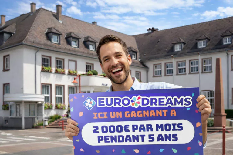 EuroDreams : 2000 € par mois sur 5 ans, un joueur alsacien devient rentier à Oberhoffen-sur-Moder