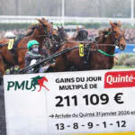 PMU : un parieur de Pontivy en Bretagne remporte un record à 211 109€ au Quinté+ du 31 janvier