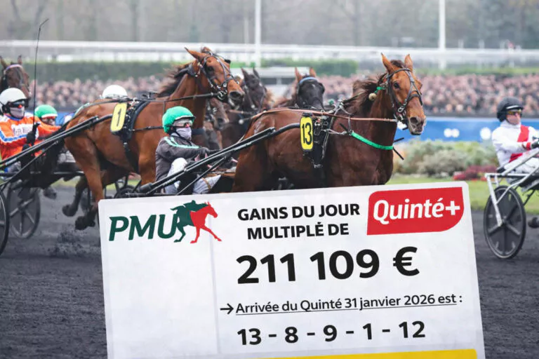 PMU : un parieur de Pontivy en Bretagne remporte un record à 211 109€ au Quinté+ du 31 janvier