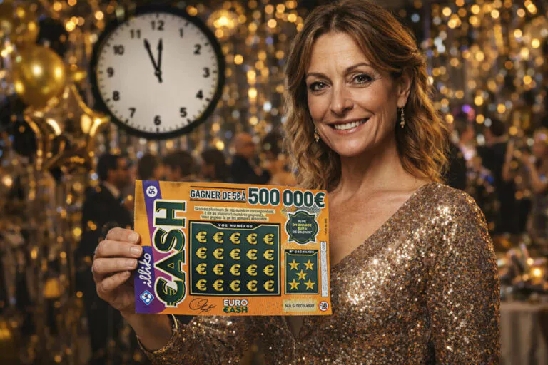 FDJ : elle gratte son ticket CASH à 23h45 et gagne 500 000 €, le réveillon fou d’une tarnaise