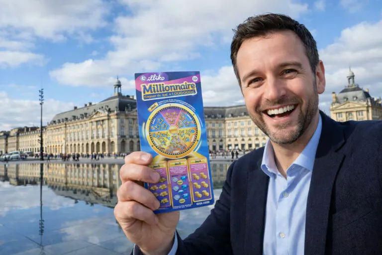 FDJ : « je te l&rsquo;avais dit que je gagnerais », 5 tickets Millionnaire acheté, 1 million d&rsquo;euros gagné à Bordeaux
