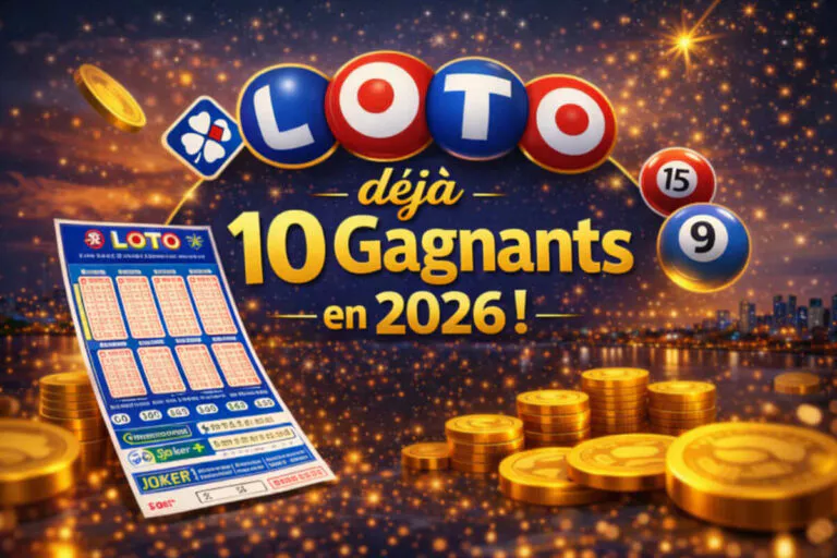 FDJ : les gagnants Loto en 2026, tous les grands jackpots remportés cette année