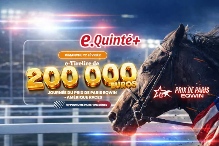 Prix de Paris 2026 : eQuinté du jour à 200 000€ et gains boostés sur PMU.fr
