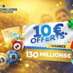 Super jackpot EuroMillions : 4 grilles offertes pour jouer sur FDJ.fr au jackpot de 130 millions d&rsquo;euros