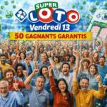 Super Loto du Vendredi 13 : 50 gagnants garantis à 20 000€ aujourd&rsquo;hui avec leur code Loto
