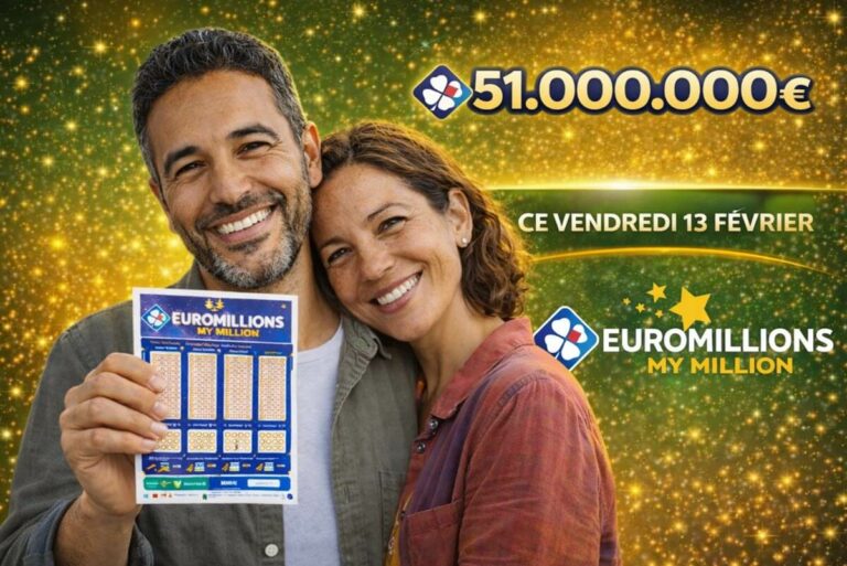 Résultats EuroMillions du vendredi 13 février 2026 : les numéros gagnants sont en ligne