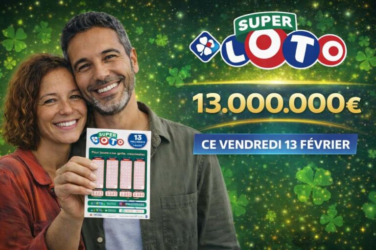 Résultat Super Loto du vendredi 13 février 2026 : 2 grands gagnants se partagent le jackpot