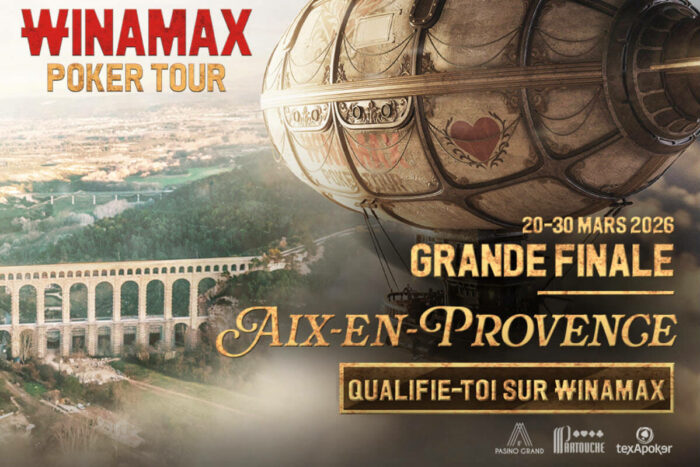 Winamax Poker Tour : dates, lieu et qualifications pour la Grande Finale à Aix en mars 2026