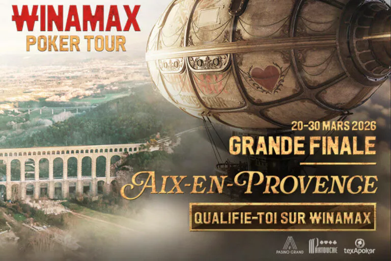 Winamax Poker Tour : dates, lieu et qualifications pour la Grande Finale à Aix en mars 2026