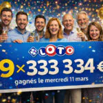 Loto FDJ : 9 gagnants trouvent la combinaison gagnante et se partagent 3 millions d&rsquo;euros, du jamais vu