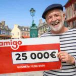 FDJ : il mise 2 € à Amigo et gagne 25 000 €, la belle histoire d&rsquo;un joueur fidèle de Concarneau