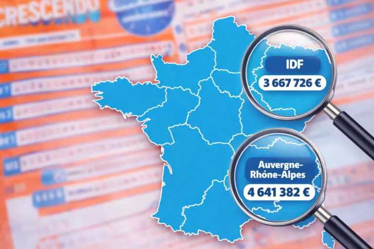 Crescendo FDJ : dans quelle région de France gagne-t-on le plus ?