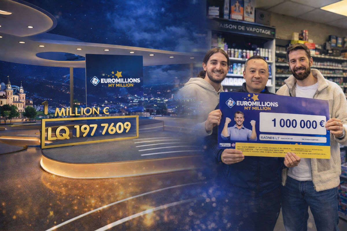 EuroMillions : la chance frappe fort à Vitrolles, millionnaire sans trouver de numéros