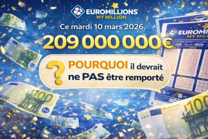 EuroMillions : pourquoi le jackpot de 209 millions a 77 % de chances de ne pas être remporté ?
