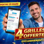 FDJ : Plus que 48h pour obtenir vos 4 grilles Loto offertes avec un code promo