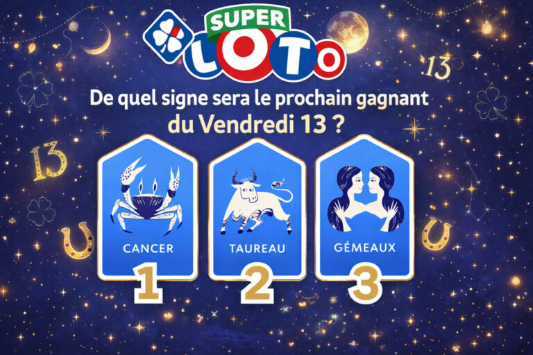 FDJ : quels sont les signes astrologiques des gagnants avant le Super Loto du Vendredi 13 ?