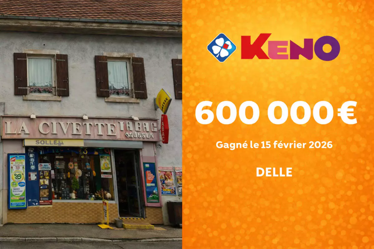 FDJ : un retraité gagne 600 000€ au Keno en remplaçant un numéro de sa grille fétiche