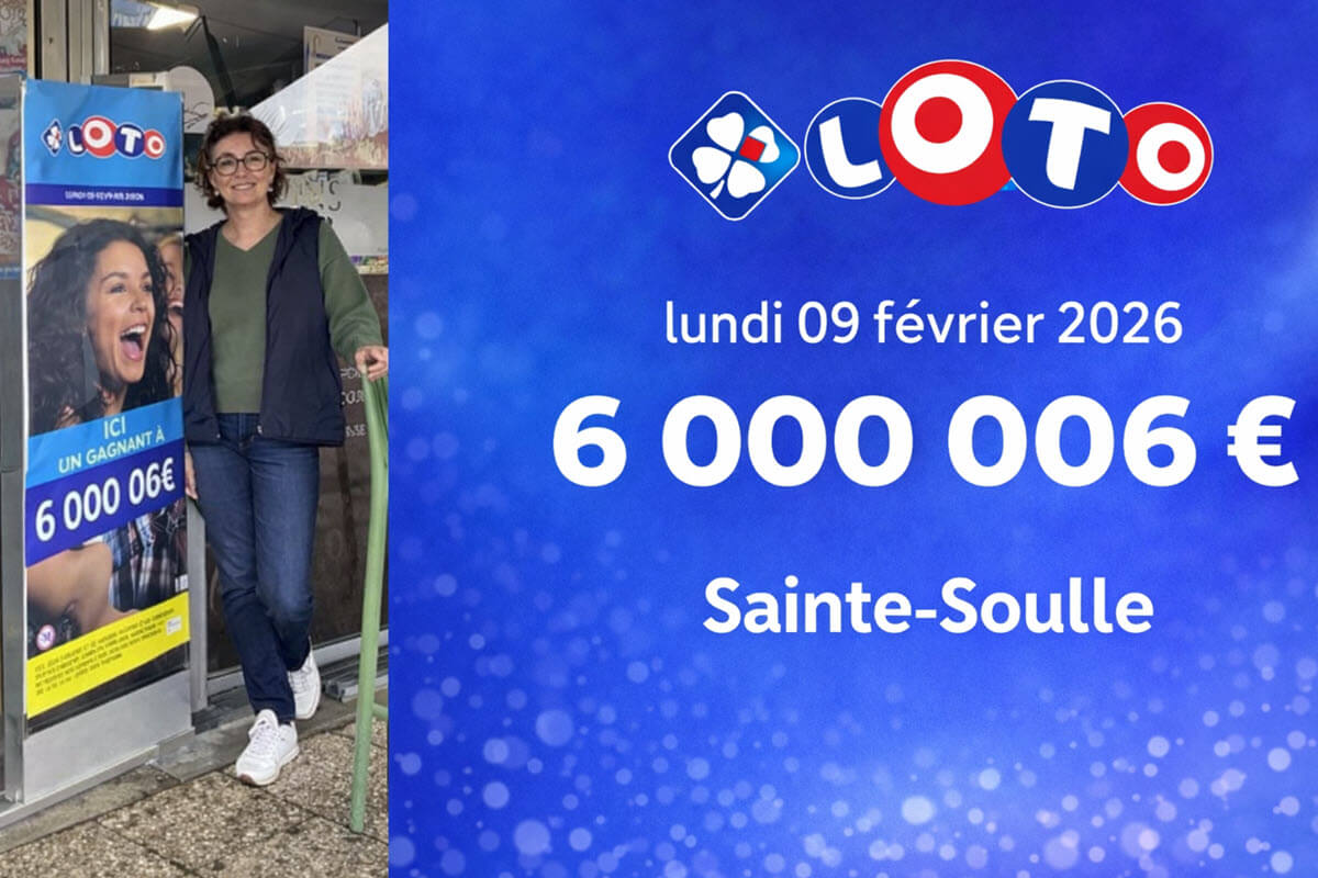 Loto FDJ : un gagnant discret remporte 6 millions d'euros à Sainte-Soulle en Charente-Maritime