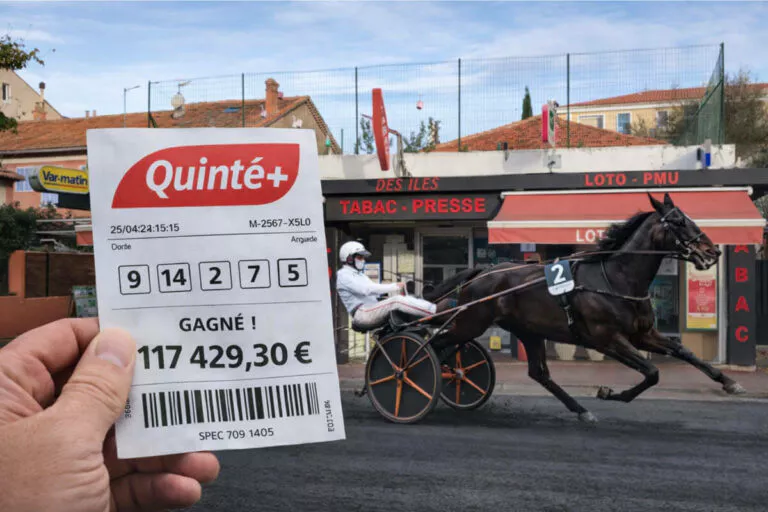 Quinté PMU : un cheval frappe fort et une parieuse remporte 117 000€ à Hyères