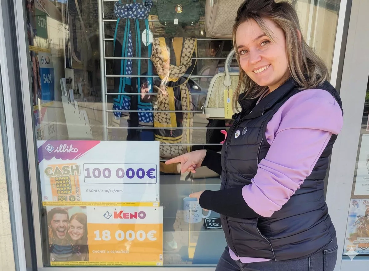 Mélanie Roussiot, la gérante du tabac d'Authume dans le Jura