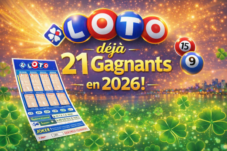 FDJ : les gagnants Loto en 2026, tous les grands jackpots remportés cette année