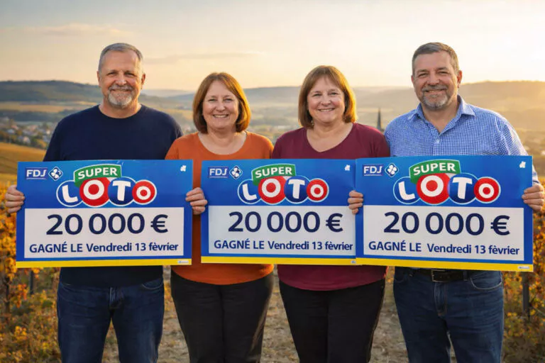 FDJ : 4 joueurs Super Loto repartent avec 20 000 € un Vendredi 13 en Alsace et Lorraine