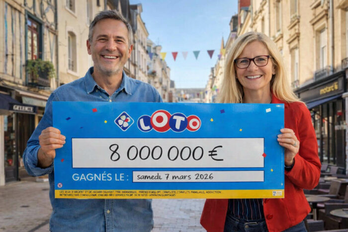 Loto FDJ : un grand millionnaire remporte 8 millions d&rsquo;euros dans le Maine-et-Loire, record de gain en 2026