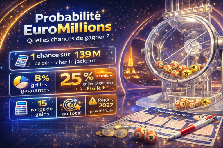 Probabilités EuroMillions My Million : calcul et chances | 2026