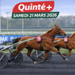 Pronostics Quinté du jour ce samedi 21 mars : cotes probables, favoris, outsiders et analyse presse