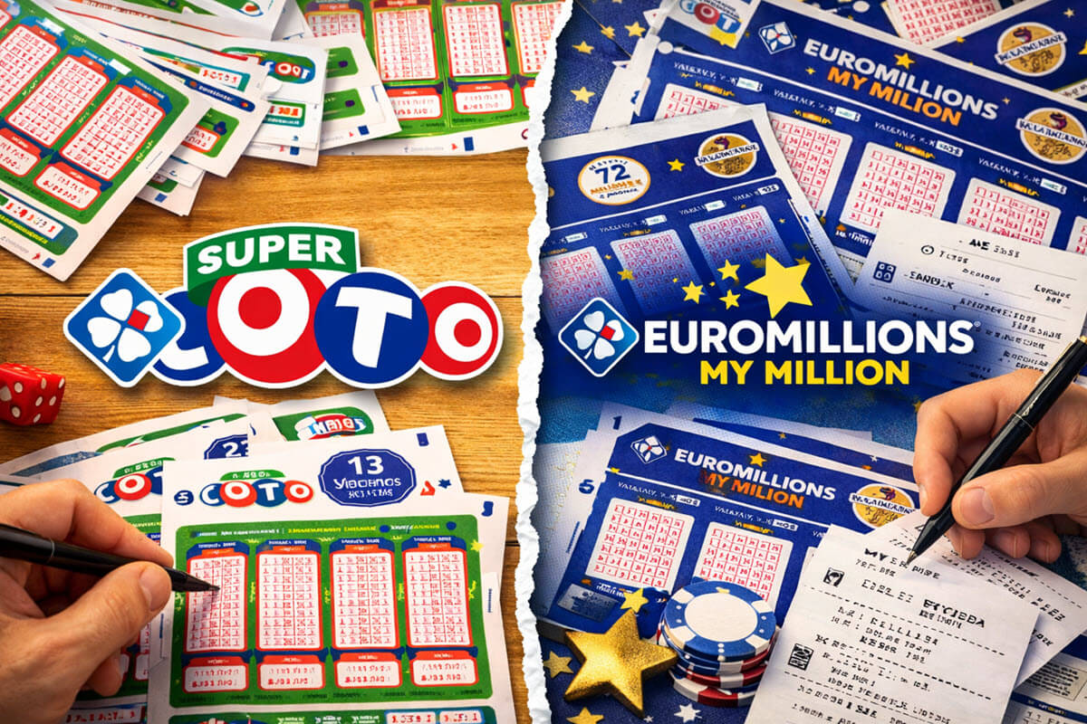 Vendredi 13 : Super Loto ou à EuroMillions ? Les principales différences à connaître