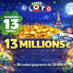 Super Loto du Vendredi 13 mars 2026 : jackpot, tombola, heure du tirage et comment participer