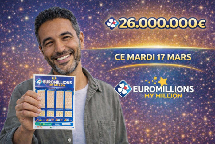 Résultat EuroMillions du mardi 17 mars 2026 : découvrez les numéros gagnants du tirage ici