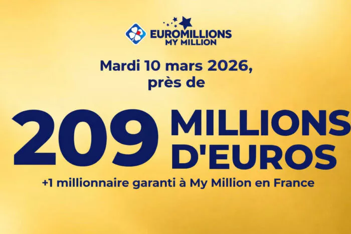 Résultat EuroMillions du mardi 10 mars 2026 : un nouveau millionnaire My Million en France